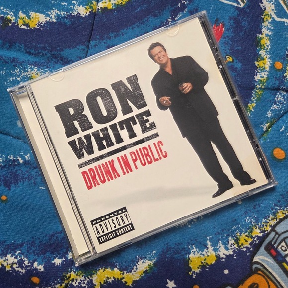 Hip-O Records Other - Ron White Drunk In Public CD 2003 Comedy Album Parental Advisory Explicit Disc